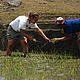 Planting rice with the women of the community © WWF / Alice Laguardia