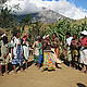 Women singing and dancing making their voice heard © WWF / Seraphine Wegner