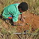 Child planting a tree seedling © WWF / Seraphine Wegner