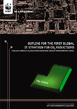 Download the first global strategy for CO2 reductions with IT: A billion tonnes of CO2 reductions ... / ©: Dennis Pamlin / ©: Dennis Pamlin