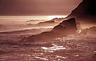 Tsitsikamma National Park - View of the coast in the mist and sunset Eastern Cape Province, ... / &copy;: WWF-Canon / John E. NEWBY