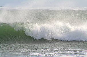 The power of the Scottish surf will run the turbines on the proposed Siadar wave energy station.