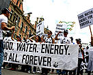 WWF joins thousands in the streets of Durban, South Africa for the Global Day of Climate Action.