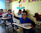 Students of the Alciane Barbosa da Silva Municipal School in Oiapoque are learning to value and protect the nearby national park. 