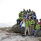 All 18 Ambassadors for the Voyage for the Future together on dry land. © WWF