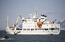 The Voyage for the Future vessel, the Aleksey Maryshev / ©: WWF-Canon / Sindre Kinnerød / ©: WWF-Canon / Sindre Kinnerød