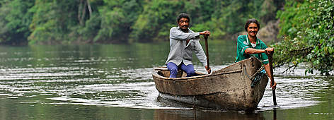 Local dwellers in Tumucumaque National Park, Brazil / ©: ZIG KOCH / WWF rel=