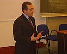 Zohrab Mnatsakanyan, Ambassador Extraordinary and Plenipotentiary of Armenia to Switzerland, welcoming the participants of the conference