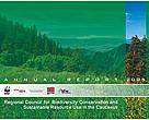 Cover page of the Regional Council for Biodiversity Conservation and Sustainable Resource Use in the Caucasus Annual report 2005