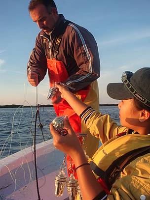 Attaching LED's / ©: Ocean Discovery Institute / ©: Ocean Discovery Institute