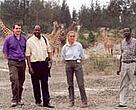 WWF and Bamburi/Lafarge staff at Bamburi's cement quarries in Mombasa. Bamburi is a member of the WWF Eastern Africa Corporate Club.