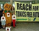 WWF joins environmental and consumer's groups to call for a toxics free future.<BR>