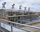 BedZed housing development.<BR>