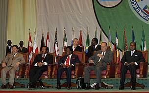 Second Summit of Heads of State for the conservation of forests in Central Africa, Brazzaville 2005 / ©: WWF / ©: WWF