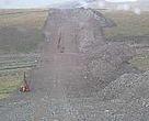 BTC pipeline right-of-way going through a protected area.