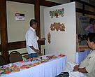 Guasase Brothers Workshop, member of Bolivia FTN, showing its products at the Commercial Buyers Mission last March.