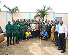 Participants in a wildlife law enforcement training