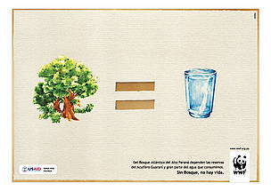 Campaña "Sin bosque no hay vida" / &copy;: WWF Paraguay