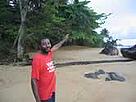 Mediko Tobic, local turtle researcher, Ebodje. Buffer zone of Campo-Ma'an National Park, Cameroon ... / &copy;: WWF-Canon / Olivier van Bogaert