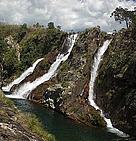 Cachoeira do Prata waterfalls, Chapada dos Veadeiros National Park, Brazil. / ©: Fernando ZARUR / WWF / ©: Fernando ZARUR / WWF