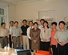 Chinese delegation poses together with the WWF DCP Director Michael Baltzer and Freshwater Team Leader Christine Bratrich/WWF DCP