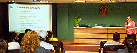 Jornada Educativa en la Universidad Autonoma de Asunción / ©: WWF Paraguay - Francisco Pereira / ©: WWF Paraguay - Francisco Pereira