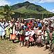 People waving as we pass through a village on our way to Anjialavabe, September 2006 © WWF / Claire Balbo