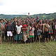 A large group of kids pose for me after playing with a kite. Ambodihasina, August 2006 © WWF / Claire Balbo