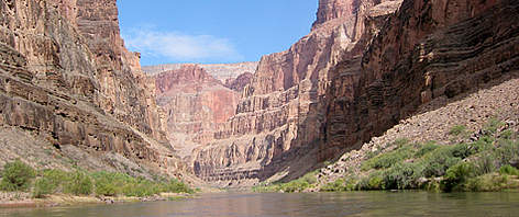 The Colorado River from the bottom of Marble Canyon, in the Upper Grand Canyon. / ©: Wikipedia The Colorado River from the bottom of Marble Canyon, in the Upper Grand Canyon. rel=