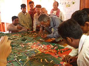 Srepok Wilderness Area Project (SWAP) team. Cambodia..