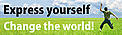 Express yourself and change the world / ©: iStockphoto/da-kuk Express yourself and change the world / ©: iStockphoto/da-kuk