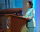 President Gloria Macapagal -Arroyo extends a warm welcome to the participants of the Coral Triangle Initiative Business Summit, Manila, 19-20 January 2010.