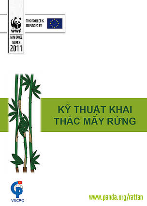 Cover for Sustainable Rattan Harvesting Mini Guide in Vietnamese