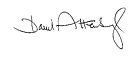 Sir David Attenborough signature / ©: / ©: