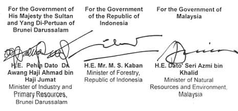 The Heart of Borneo Declaration / ©: WWF rel=