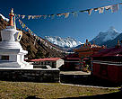Dengboche Monastery, in the Everest region of the Himalayas in Nepal.