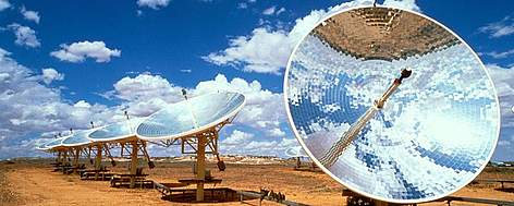 Solar power station, Australia. / ©: Klein & Hubert / WWF rel=