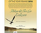 Farmer of the Year Certificate for the Baltic region 2010