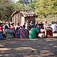 Discussing our thoughts with the local villagers in Farafatse © WWF / Teo Lopez Bernal