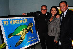 Patricia Leon, Cherman y Roberto Troya en el Evento de 50 aniversario de WWF / ©: WWF Perú/ Milagros Gonzales / ©: WWF Perú/ Milagros Gonzales