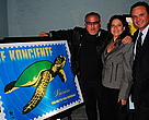 Patricia Leon, Cherman y Roberto Troya en el Evento de 50 aniversario de WWF