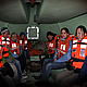 The group on board the exploration vessel on Day 3 of the Voyage for the Future. © WWF