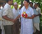 Hon. Mr. Gopal Rai, Minister, Ministry of Forest and Soil Conservation (right) in TAL area