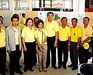 รองผู้ว่าฯ จังหวัดขอนแก่น เยี่ยมชมซุ้มนิทรรศการ WWF ประเทศไทย และให้ความสนใจต่อโครงการฟื้นฟูภูมิทัศน์ป่าไม้และคุณภาพชีวิตชุมชนลุ่มน้ำชีตอนบน (อำเภอมัญจาคีรี) จังหวัดขอนแก่น โดยผู้แทน WWF ประเทศไทย และกำนันทั้ง 4 ตำบลในพื้นที่ดำเนินงานเป้าหมายให้การต้อนรับ