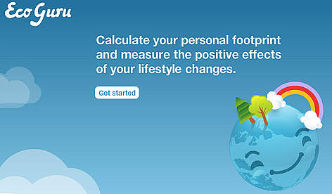 Ecoguru: calculate your personal footprint and measure the positive effects of your lifestyle ... / ©: WWF rel=