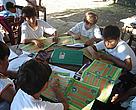 Kids in a school in Puerto Quijarro, Southern Bolivian Pantanal.