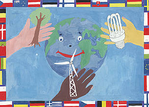 International Children’s Painting Competition on the Environment organized by UNEP, the Foundation ... / ©: paint for the planet / Elizaveta Rossokha, Ukraine / ©: paint for the planet / Elizaveta Rossokha, Ukraine