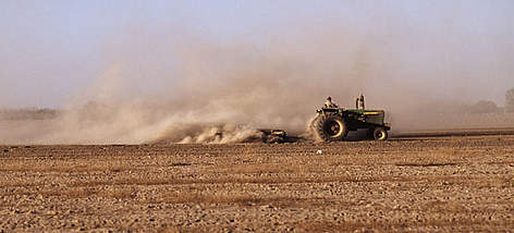 Intensive agriculture is causing serious soil erosion in some areas of the Gulf of California, ... / ©: Edward Parker / WWF-Canon rel=