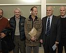 EU Environment Commissioner, Stavros Dimas meeting with WWF European Climate Witnesses.