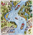 Sustainable navigation developed in harmony with ecology. / ©: Sibylle Vogel / ©: Sibylle Vogel